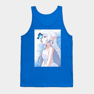 Frieren - The Blue Butterfly Tank Top